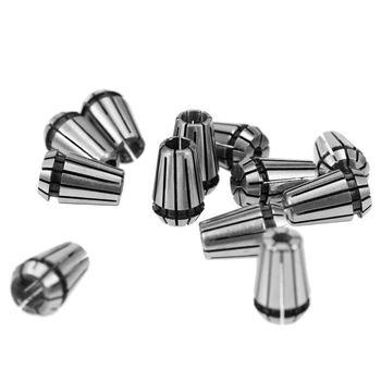 

New 7pcs Spring Collet Set Chuck Collets for CNC Milling Lathe Accessories Professional Tool 1mm 2mm 3mm 4mm 5mm 6mm 7mm