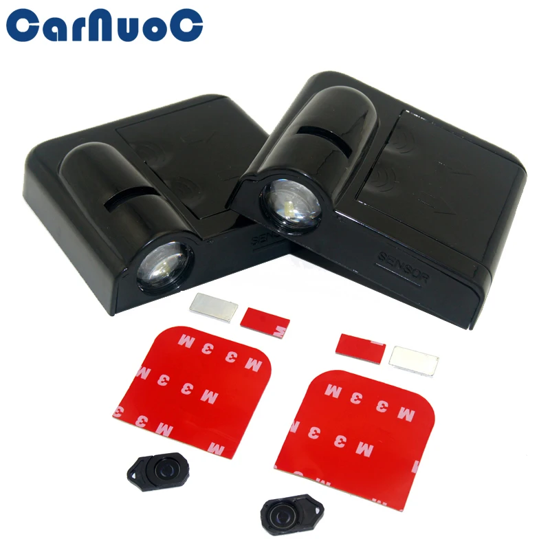 

2x Led Car Door Light Logo Projector Wireless Ghost Shadow Light Car Welcome Light For Peugeot 3008 508 2008 208 206 207 308 307