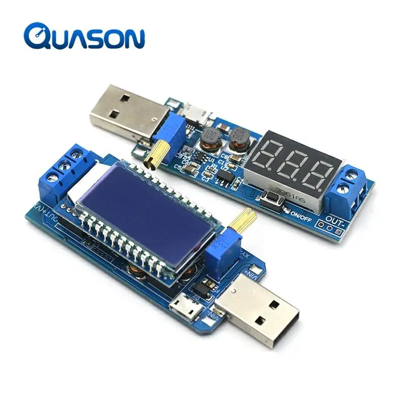 DC-DC 5V to 3.5V / 12V USB Step UP / Down Power Supply Module Adjustable Boost Buck Converter Out DC 1.2V-24V ► Photo 3/6