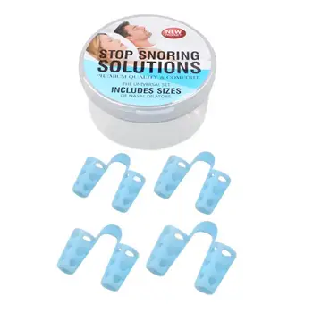 

4Pcs/set Anti Snore Devices Apparatus Guard Sleeping Nose Clip Snoring Device Snore Aid Relieve Mini Breathing Snoring Stop M2G0