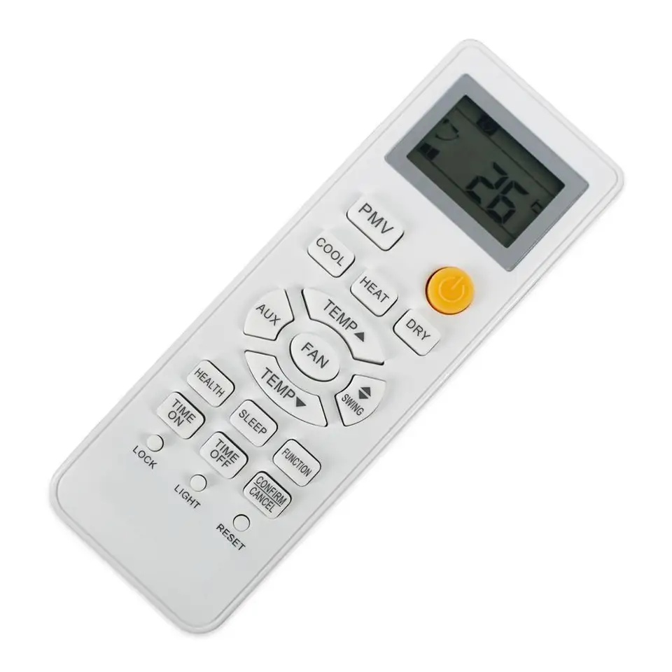 Telecomando Universale Per Condizionatore Haier, Modello 001040175CQ, Nuovo, 433 MHz, Bianco