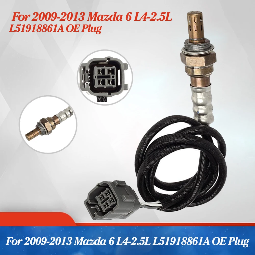 Кислородный датчик O2 Нисходящая часть номер 234-4279 для 2009-2013 Mazda 6 L4-2.5L L51918861A OE вилка