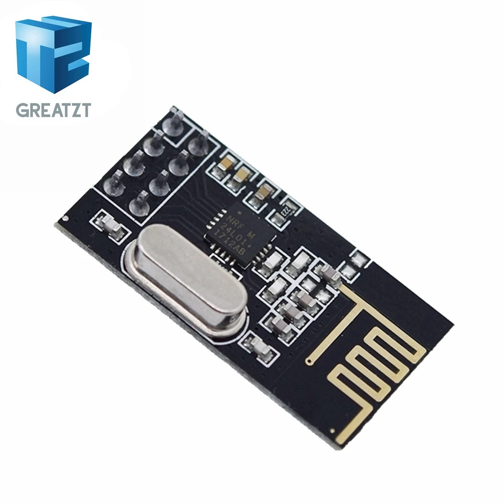 1 шт. GREATZT NRF24L01+ модуль беспроводной передачи данных 2,4G/обновленная версия NRF24L01