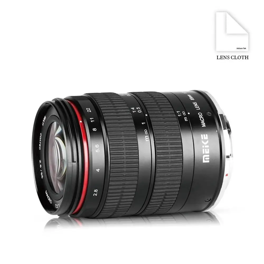 MEKE 85 мм f2.8 ручной фокус полная Рамка макро объектив для Nikon DSLR камеры