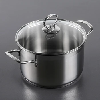 

Casserole "Lotus classic" 3 l, capsule bottom, glass lid