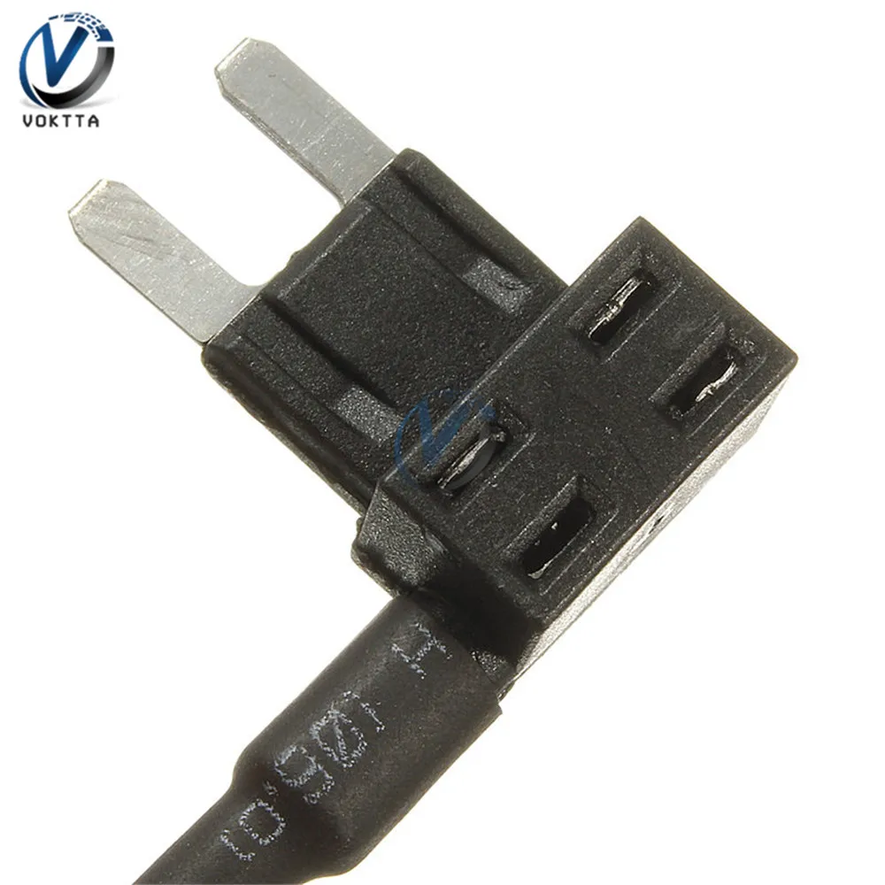 12 В автомобильный лопастной держатель предохранителя Add-a-circuit TAP Adapter Micro Mini standard ATM, APM Blade Автомобильные предохранители с 10A AMP предохранитель провода