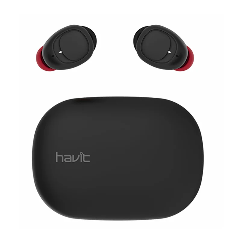 HAVIT True Wireless Earbuds Bluetooth Earphones I93 TWS IPX5 Waterproof with Charging Case 30H Play Time