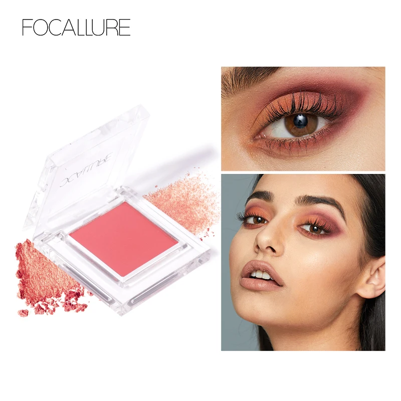 Матовые тени для век FOCALLURE 18 цветов стойкие водостойкие натуральные
