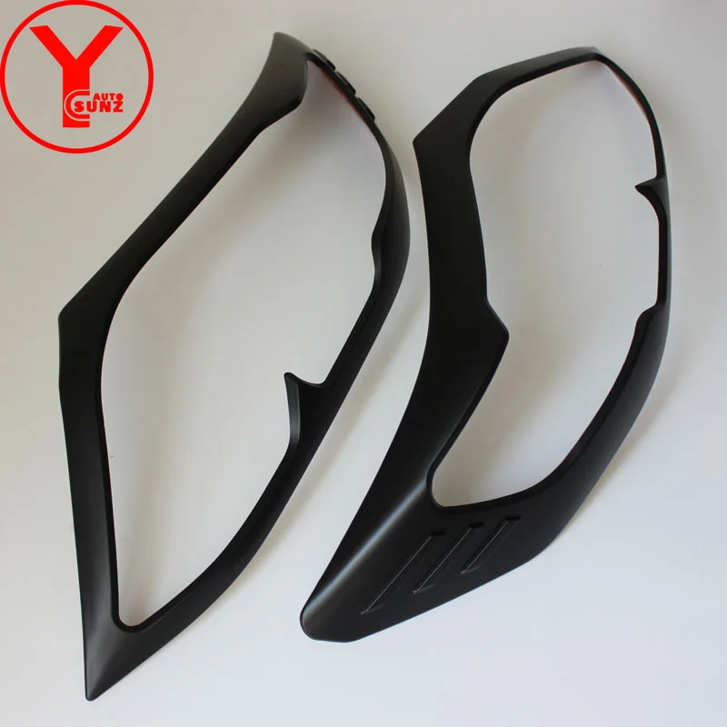 Светильник на голову для Toyota hilux fortuner sw4 2012 2013 2014 черный АБС пластик автостайлинг