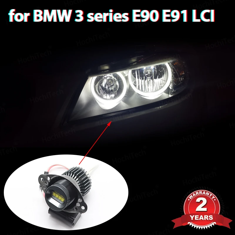 

Premium Quality 160W/pair 2 years warranty DRL for BMW 3 series E90 E91 LCI Halogen 09-11 Angel Eyes Bulbs LED Marker Light