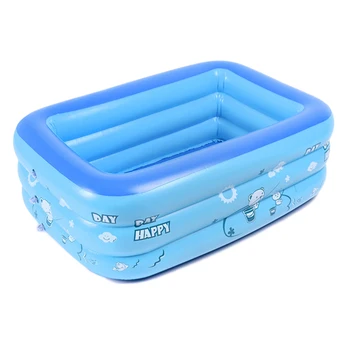 

New product PVC Rectangular Inflatable Baby Swimming Pool Home Courtyard Garden Kid Swimming Pool L5