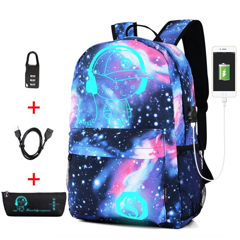 luminous school backpack