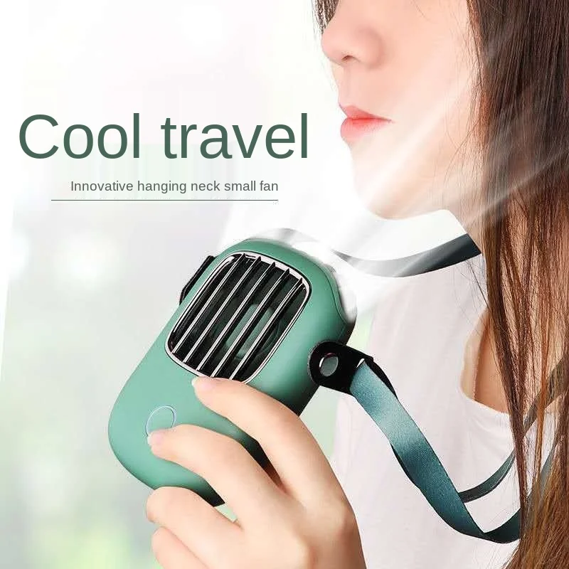 

Portable Fans Neck Fan Air Cooler 5V Mini USB Rechargeable Ventilador Small Travel Handheld Silent Cooling For Home Electric Fan