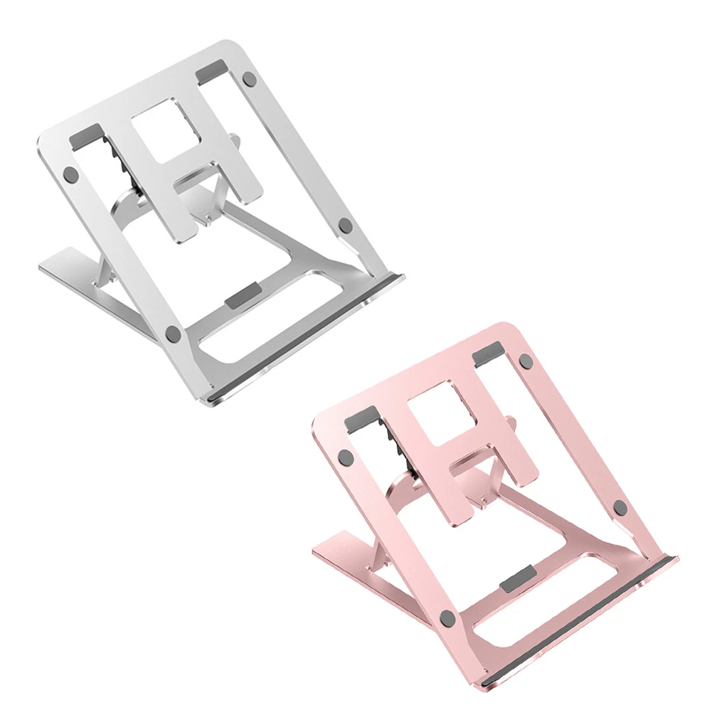 

Foldable Notebook Stand Aluminum Alloy Desktop Cooling Bracket For Macbook Pro Iphone Huawei Matebook