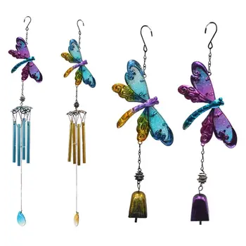 

Wind Chimes Dragonfly Hanging Ornaments Aeolian Bell Windchime Garden Home Decor
