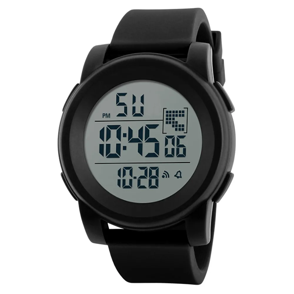 Мужские новые продукты Горячая Распродажа электронные часы аналоговые цифровые военные спортивные светодиодный водонепроницаемые электронные часы мужские 50
