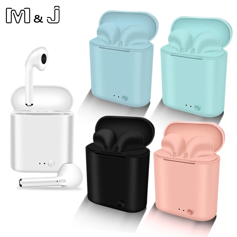 i7s Mini TWS 5.0 Bluetooth Earphone Earbuds Sport Handsfree Wireless Headphones Headset With Charging Box For IOS iPhone Android - ANKUX Tech Co., Ltd