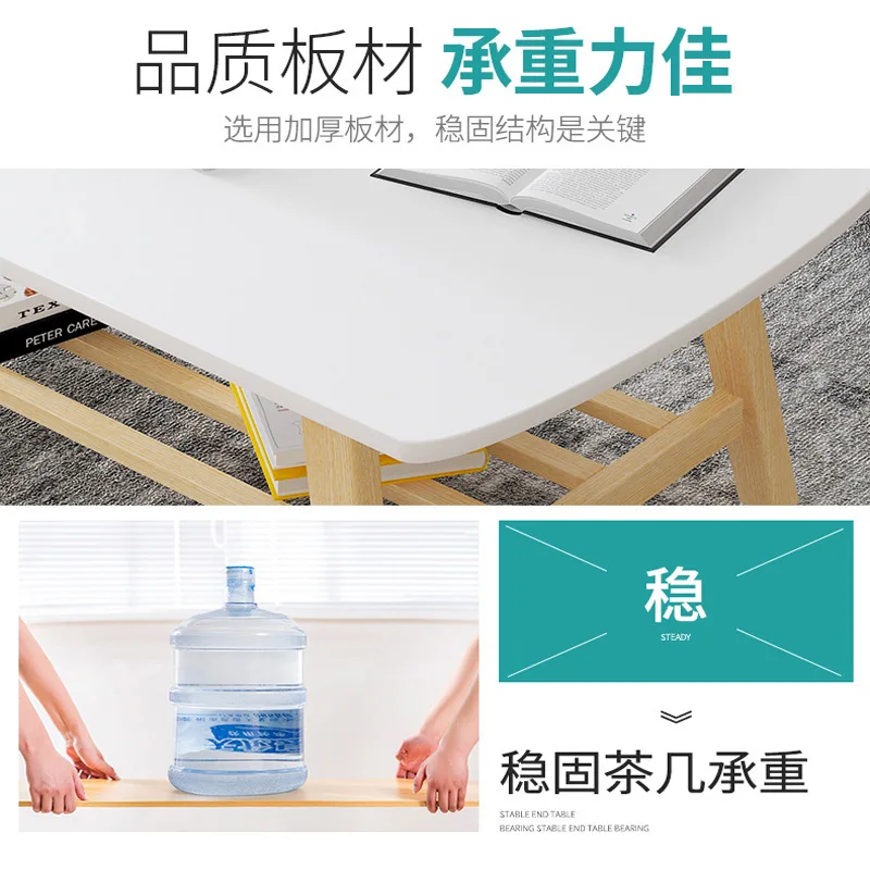 

Teapoy Table Living Room Small Apartment Multi-functional Storage Table Tea Table Modern Minimalist Creative Corner Table Side T