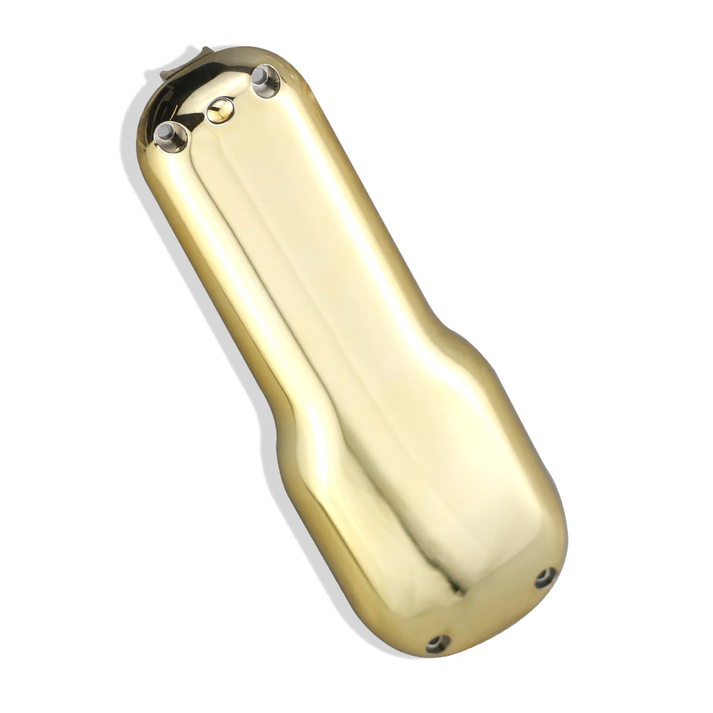 Beste CestoMen Luxe Gold Tondeuse Deksel Elektrische Tondeuse Clipper Accessoires Barberman DIY Tondeuse Terug Behuizing Cover