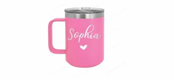 

personalized cutsom name cup decal Personalized cup sticker HJ877