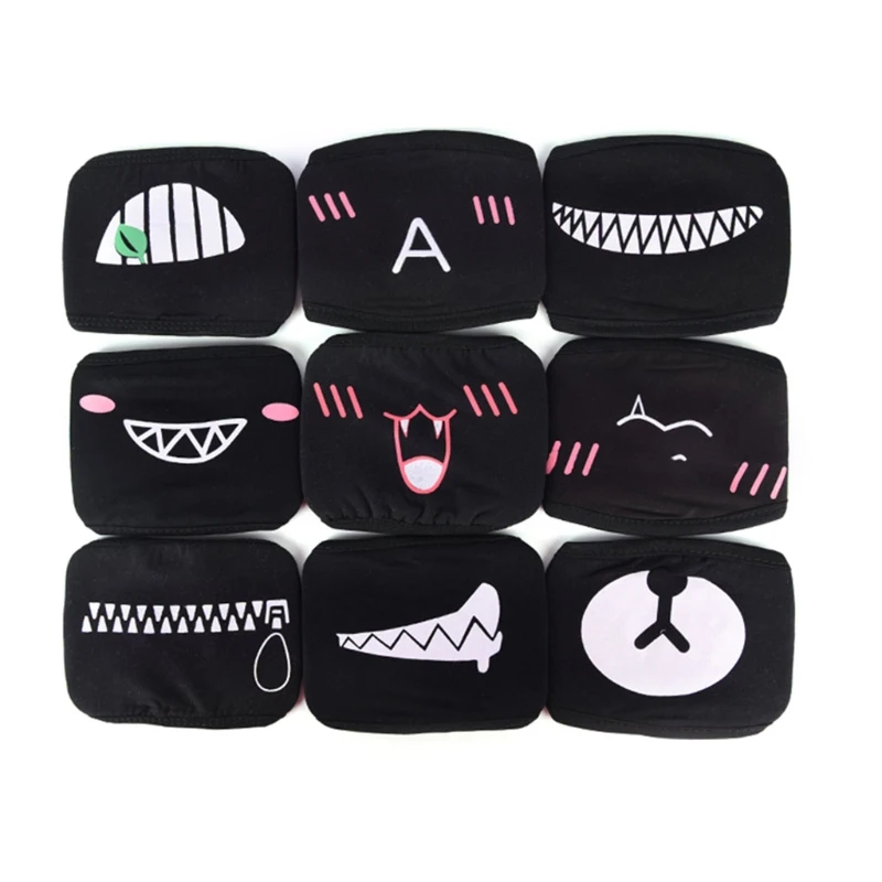 

Face Mouth Mask Unisex Respirator Stop Air Pollution Lovely Cartoon Cotton Cover