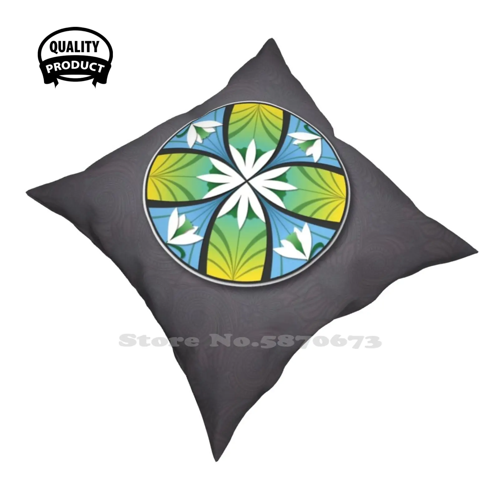 Dispositivo Luthien'S Fodera Per Cuscino Cuscino Tolkien Silmarillion Luthien Lotr