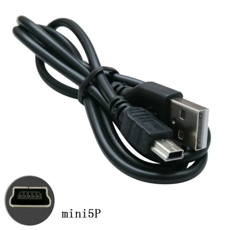Адаптер для кабельного шнура USB 2,0 Mini 5 Pin Длина 80 см кабели для передачи данных usb кабель-удлинитель для автомобиля DVR MP3 PC камера