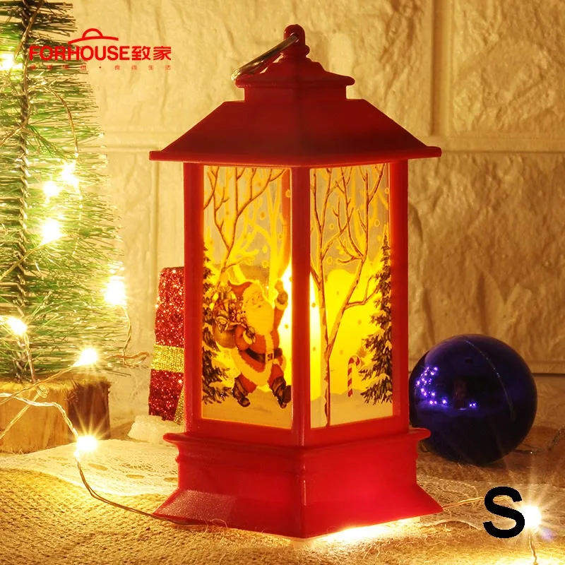 Рождественский светильник, настольная лампа, снеговик, лось, Санта, светодиодный, Ночной светильник, для дома, Хэллоуин, вечерние, Декор - Испускаемый цвет: 3
