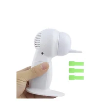 Уход за ушами, безопасный Электрический очиститель для чистки ушей, беспроводное устройство, устройство для массажа ушей, вакуумные комплекты для удаления ушей, устройство для удаления воска