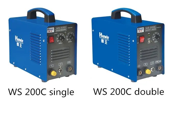 TIG welding machine stainless steel welding machine single / dual-use welding king WS200c household 220v electric welding machin 5