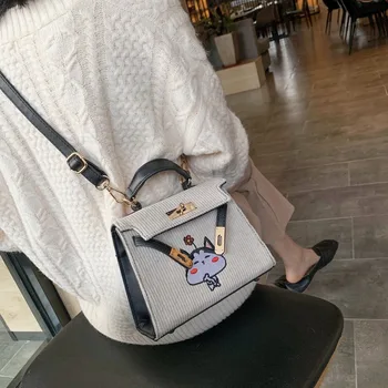 

Popular Bags New 2020 New Korean Version of the Shoulder Bag ci xiu bao Western Style Fashion Hand Bag