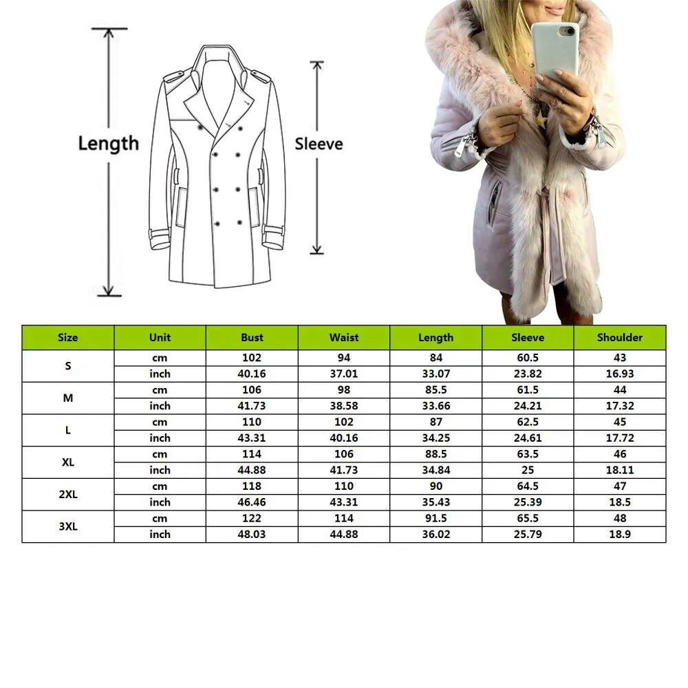 Осень, женские пальто и куртки, искусственный мех, зимние парки с капюшоном, длинные рукава, пальто, хлопковая одежда, Женская куртка