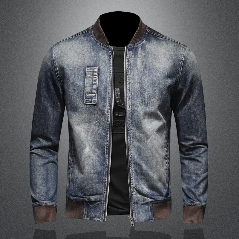 

2020 new arrival high quality casual denim jackets men,men's casual jackets,plus-size M-5XL