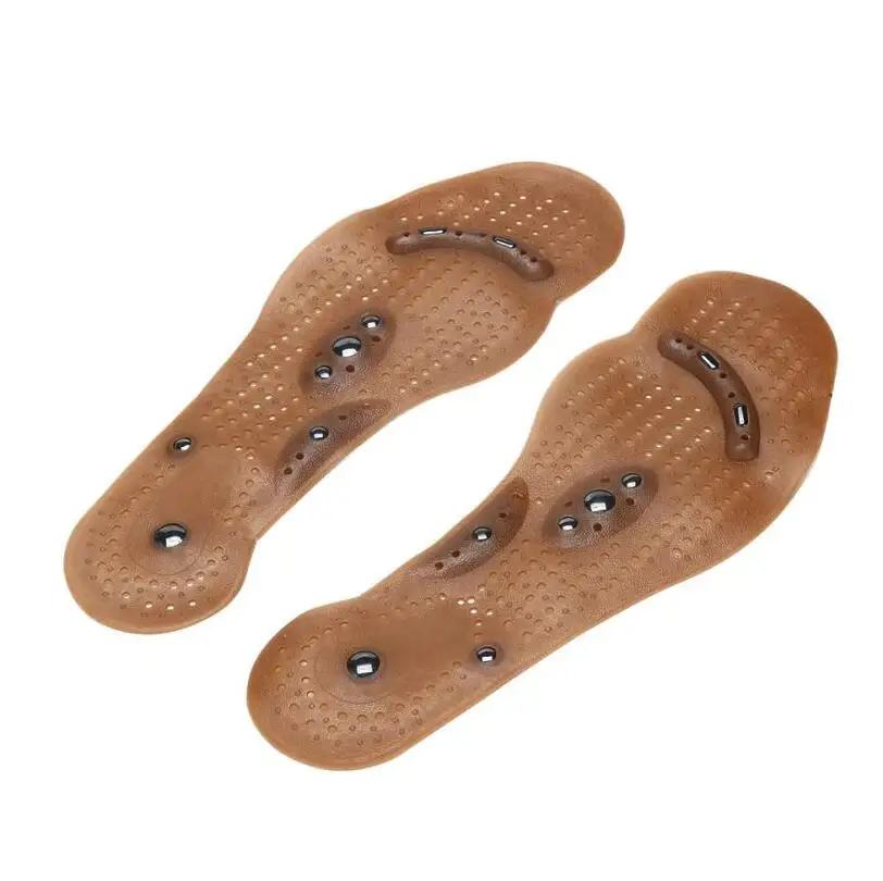 

4pcs=2pair Magnetic Therapy Foot Massage Insoles for Men Women Anti-fatigue Pain Relief Promote Blood Circulation Foot Care Pads