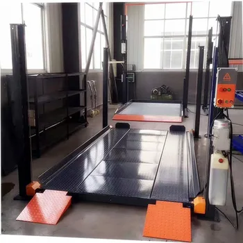 

2 car parking 4 post mobile parking car lift