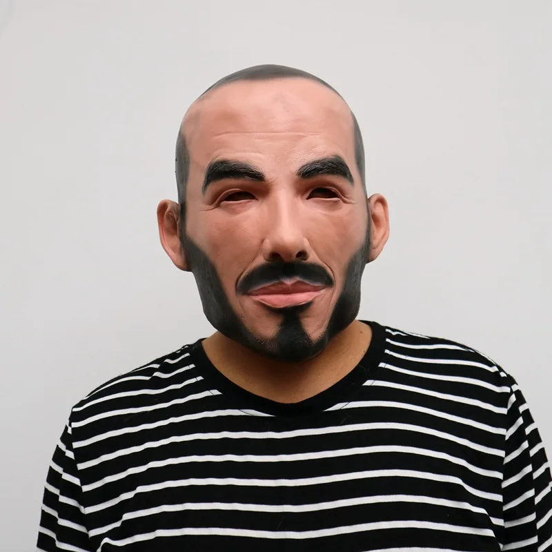 

Halloween Cosplay Masks David Beckham Creative Latex Party Stage Performance Festival Celebration Masquerade High Quality Mask