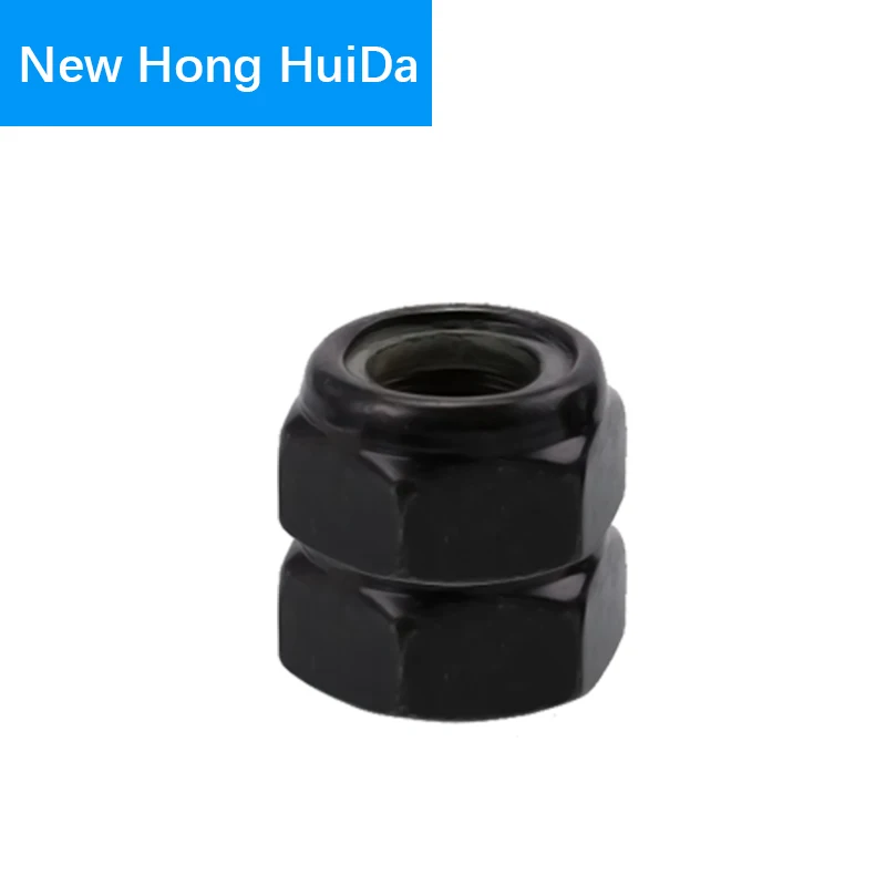 

Black Steel Nylon Lock Nuts Metric Threaded Hex Insert Locknut Nutsert M2 M2.5 M3 M4 M5 M6 M8 M10 M12