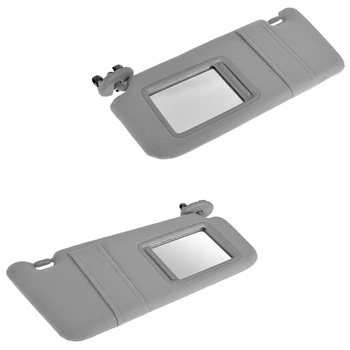 

New 2007-11 for Toyota Camry Sun Visor Set Left & Right Gray