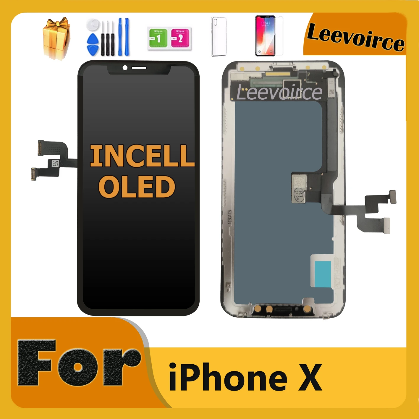 DIGI4U LCD Für IPhone 15 Pro Display Bildschirm Ersatz, 6,1