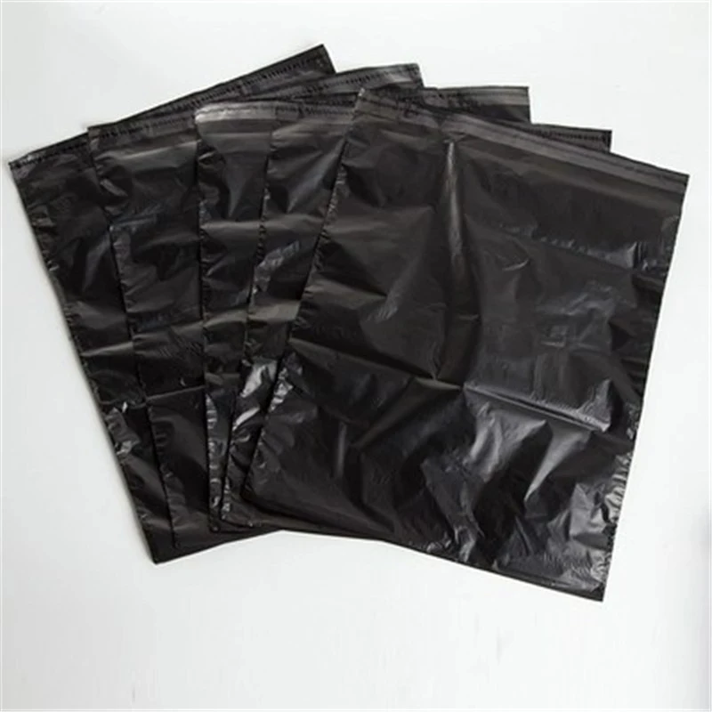 PE Plastic Envelope Mailing Bags Black Poly Storage Bag Self Adhesive Seal Postal Poly Mailer Packaging Bag 100pcs/lot
