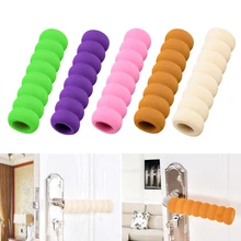 2 шт. спиральные дверные ручки перчатки анти-столкновения защитный чехол детская Защитная дверная ручка перчатка безопасности дома украшения для дома