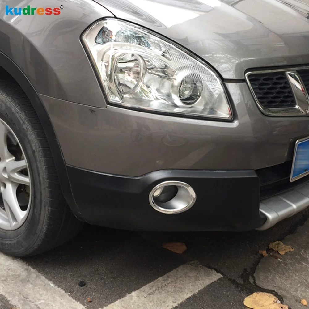 Для Nissan QASHQAI DUALIS 2007 2008 2009 ABS хромированный автомобильный Стайлинг Передняя и