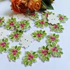 50pcs Multicolor Christmas Pattern Wooden Buttons 2 Hole Scrapbooking Supplies Sewing Scrapbooking 6