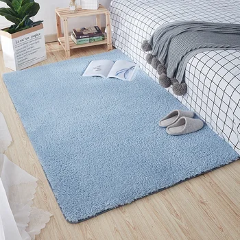 

Northern European-Style Rug Bedroom Wall-to-Wall Cute Household Bedside Living Room Rental Reform Blanket Mat