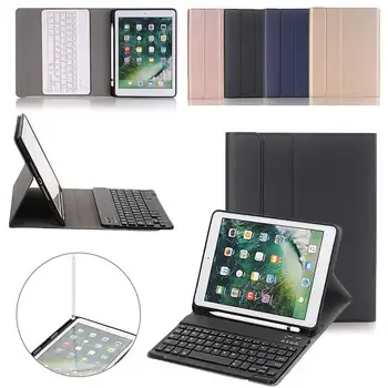 

Wireless Bluetooth Keyboard Cover For iPad 10.2 inch 2019 A2197 Case PU Leather Keyboard Protective Case For iPad 7th Gen Case