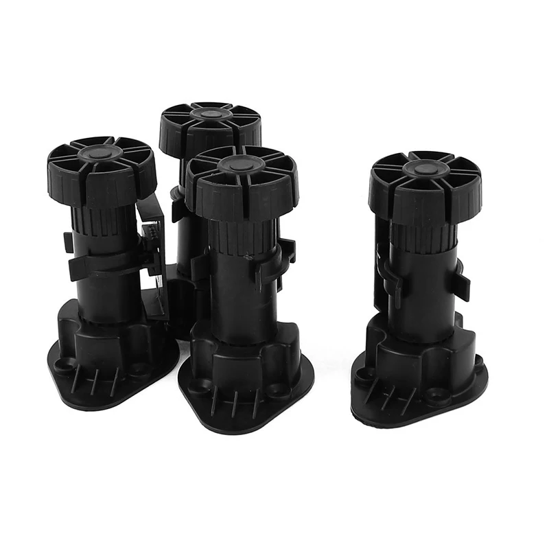

Hot Sale 4pcs Adjustable Height Cupboard Foot for Kitchen Bathroom