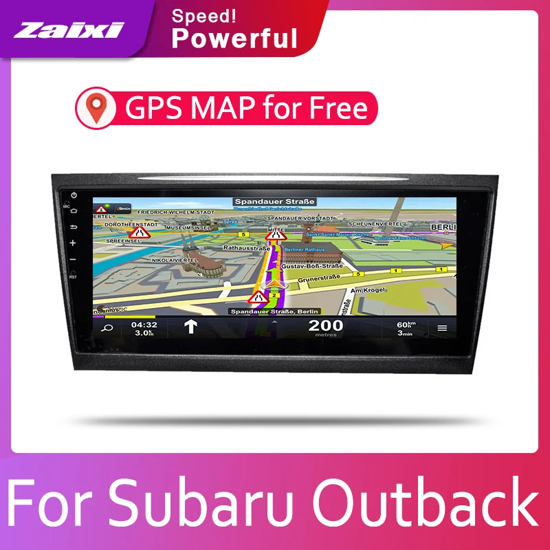 ZaiXi автомобильная система Android 1080P ips ЖК-экран для Subaru Outback~ автомобильный радиоплеер gps Навигация BT WiFi AUX