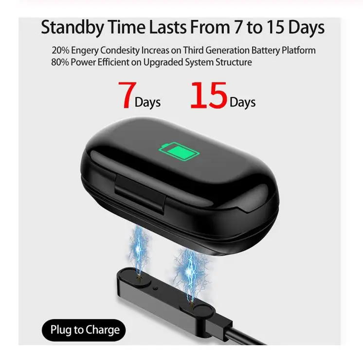 Studyset Smart Watch Bracelet & Wireless Bluetooth Headset 2-in-1 Sports Smart Bracelet Invisible Magnetic Charging Earbuds