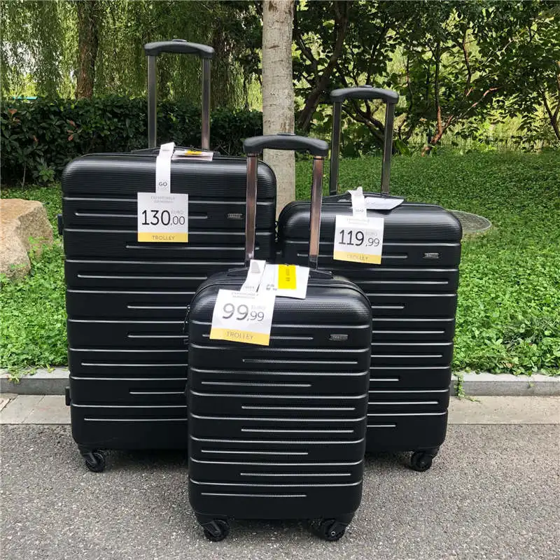 a set of 3 CARRYLOVE 2" 24" 2" дюймов Расширенная Сумка На Колесиках багажный набор из 3 предметов ABS жесткий дипломат Набор для путешествий - Цвет: a set of 3