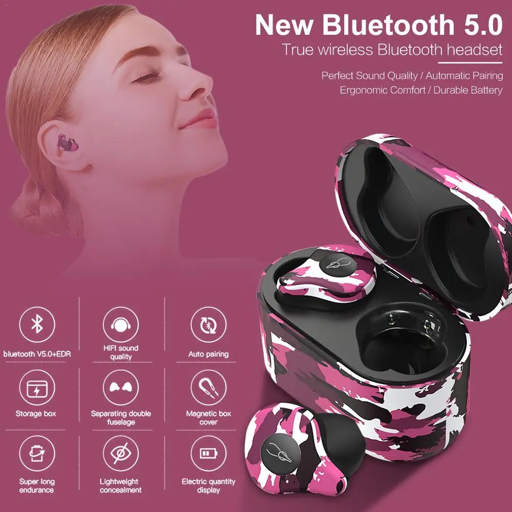 Новые наушники Sabbat X12 Ultra Bluetooth 5,0, беспроводная гарнитура, эргономичные наушники с зарядным устройством, беспроводные наушники X12Ultra-QCC3020